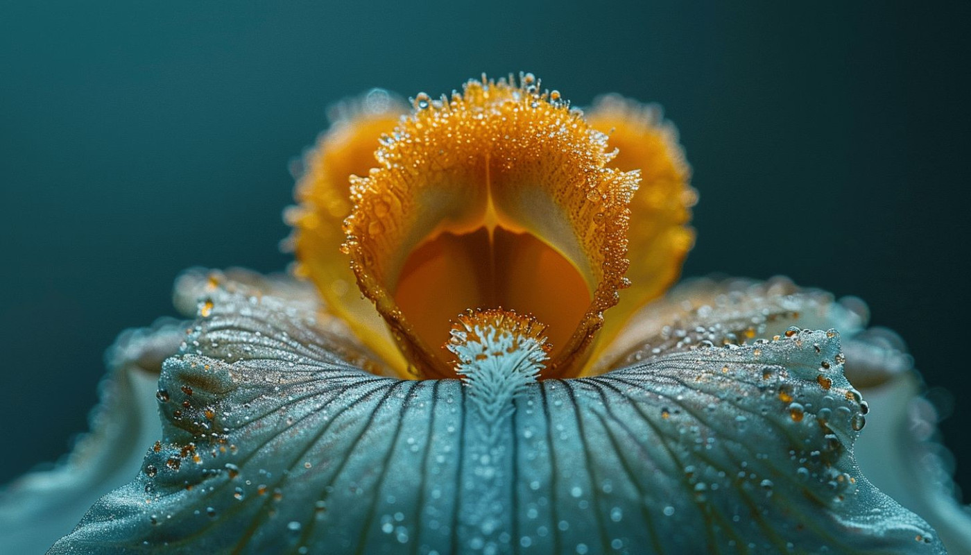 Comment transformer une photographie de l'iris en une œuvre d'art unique